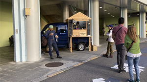 【期間限定】扇沢駅に早朝営業のキッチンカーが出店